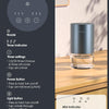 Diffuseur d'huiles essentielles sans Eau. pour la Maison, Grande Chambre, Chambre à Coucher, Voiture, Bureau, Bureau. A Batterie, Petit diffuseur avec Parfum Pur, capacité 100 ML