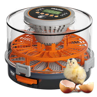 Couveuse œuf automatique Okköbi – Incubateur œuf automatique 12 ou 20 œufs – Couveuse automatique avec retournement et humidité réglable – Mire Oeuf – Température Ajustable - Facile à utiliser
