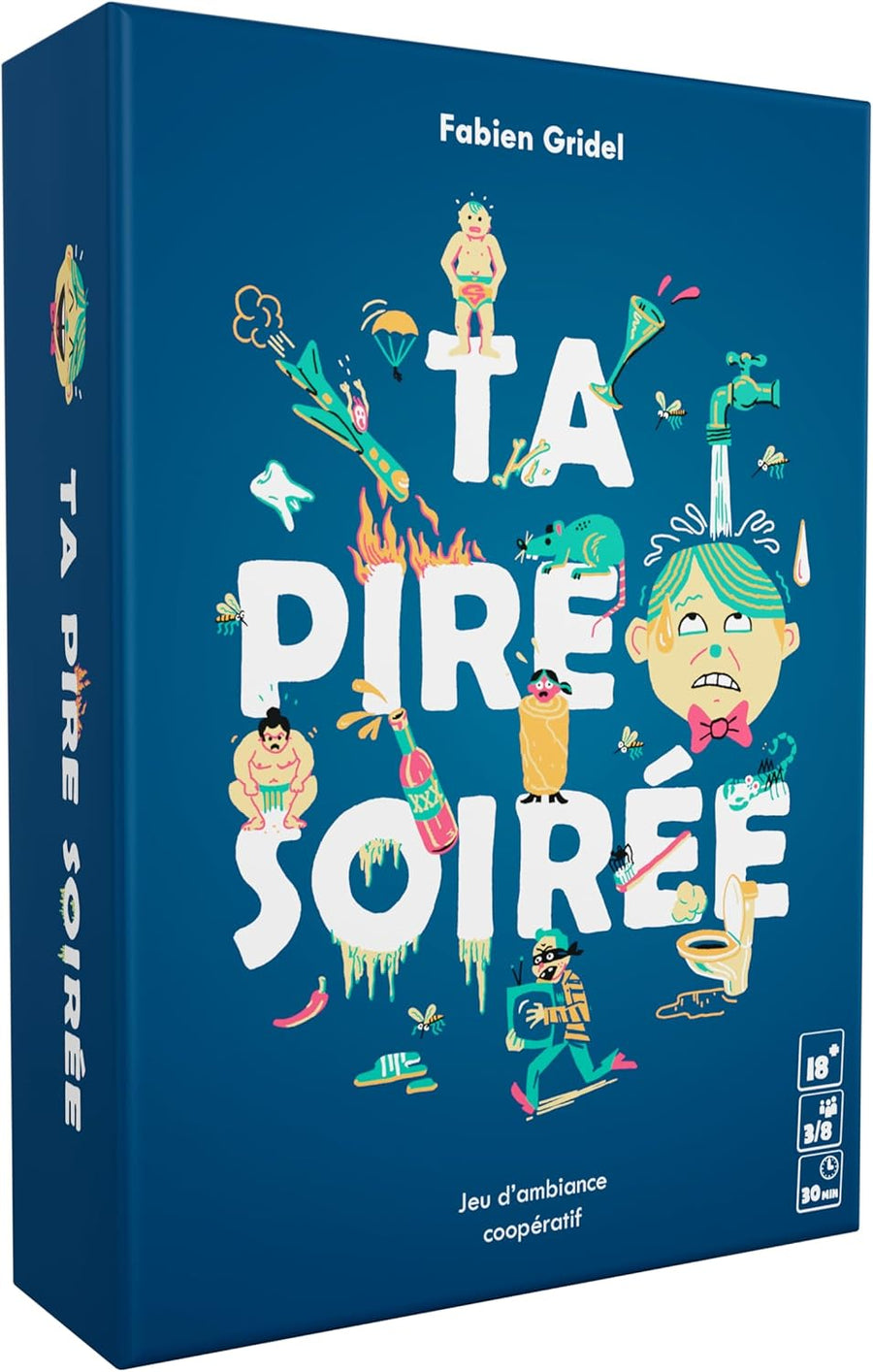 TA Pire SOIRÉE - Jeu d'ambiance - Découvre La Pire Soirée de tes Amis ! Fun et Hilarant ! Fous rires garantis !