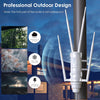 Répéteur WiFi Extérieur Puissant Wavlink AC1200-4G LTE Double Bande Haute Puissance avec Antenne Longue Portée et Slot Carte SIM - Amplificateur Outdoor PoE pour Couverture Étendue