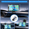 Écran Voiture 7 Pouces CarPlay sans Fil avec Caméra de Recul HD Android Auto Apple CarPlay,Portable Autoradio,Écran Tactile IPS,Mirror Link,Bluetooth 5.3,Commande Vocale,Navigation GPS,AUX
