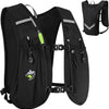 Sac Hydratation Running, Gilet Hydratation Running Femme Homme, Gilet Trail Sac à Dos Léger et Respirant Taille Réglable
