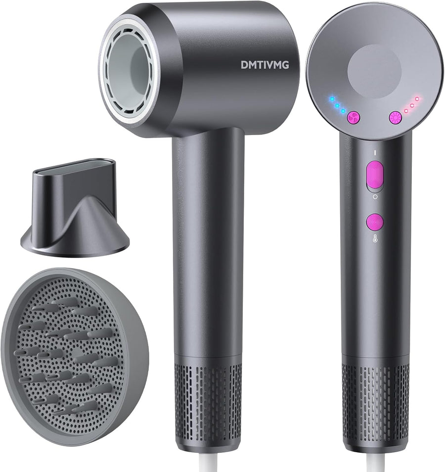 Seche Cheveux 500 Millions Sèche Cheveux Ionique Voyage 1600W 160 000 tr/min 12 Mode 4 Température Séchage Rapide Hair Dryer Professionnel Silencieux Léger 3 Vitesses