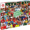 Winning Moves World Football Stars Puzzle 1000 Pieces + Poster 1000 pièces, Affiche incluse, Grand format, Haute qualité, Puzzle adulte, Défi logique, Moment détente, Idée cadeau