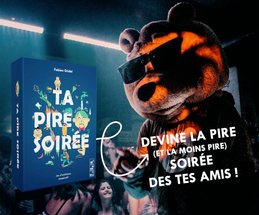 TA Pire SOIRÉE - Jeu d'ambiance - Découvre La Pire Soirée de tes Amis ! Fun et Hilarant ! Fous rires garantis !
