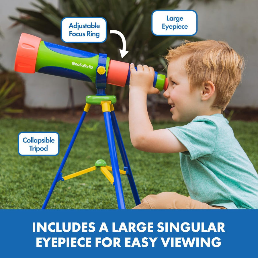 Télescope pour Enfants Mon Premier GeoSafari Jr, Jouet STEM