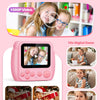 Appareil Photo Instantané Enfant – Cadeau Noël & Anniversaire pour Garçons Filles 3-10 Ans, Jouet Éducatif avec Vidéo 1080P, 20MP, 3 Rouleaux Papier & Carte Mémoire 32GB