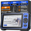 mucar 682 Valise Diagnostic Auto, AI Intelligent, Système Complet,20 Réinit Assistant AI,Diagnostic Complet du Système,20 Réinitialisations,Bi-directionnel,Guide V.A.G,CANFD & DOIP & FCA, Gratuit à Vie