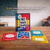 Jeux No Way, Bully! Jeu Contre Le harcèlement Scolaire et Le cyberharcèlement, Dès 10 Ans, 2 à 30 Joueurs, Livret Pratique 24 Pages co-conçu avec Emmanuelle Piquet