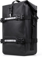 Sac de siège de vélo extensible de 6-8.8L Imperméable Léger Fixation Robuste NOIR
