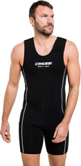 Sous-Combinaison Néoprène 2,5mm CRESSI Apnée Plongée Natation Confortable Protection Thermique Léger Pratique Taille M NOIR