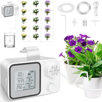 Kit Arrosage Automatique avec Tuyau 2000mAh Goutte à Goutte pour Plate-Bandes, terrasse, Jardin ou Plantes