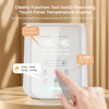 Chauffe-biberon 10 en 1 avec thermostat intelligent et veilleuse | Chauffage rapide en 2 à 5 minutes, stérilisation à la vapeur, arrêt automatique