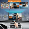 Kit de Caméra de Recul sans Fil IPS HD 7 Pouces avec Caméras, Caméra de Recul avec BSD Étanchéité IP68 Vision Nocturne Super Grand Angle pour 12V-36VV