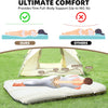 Matelas gonflable pour SUV avec pompe - Matelas gonflable de voiture d'extérieur pour dos SUV - Matelas de couchage portable BLANC