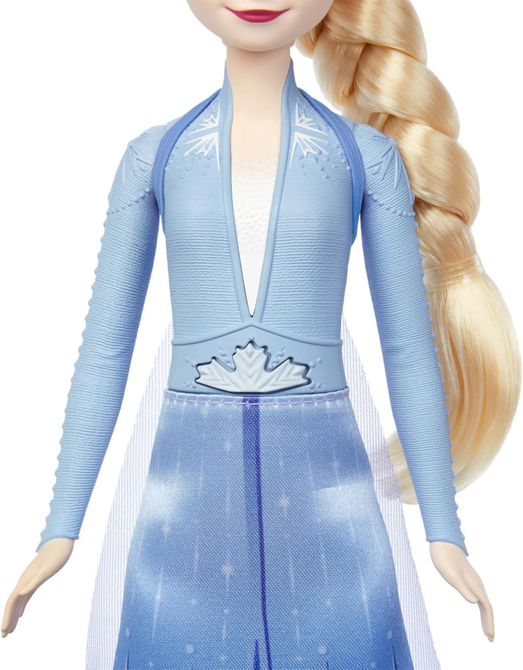 Mattel Disney La Reine des Neiges 2 Elsa "Dans Un Autre Monde" Poupée Chantante Habillée Tenue Emblématique