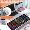 Grand tapis de souris - Ecriture allemand - Raccourcis clavier - Bureau Travail 30x79cm