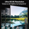 Commutateur KVM HDMI 2 PC 1 moniteur 8K à 60 Hz/4K à 120 Hz Commutateurs KVM télécommande filaire Câble USB 3.0 inclus