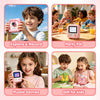 Appareil Photo Numérique IA, Appareil Photo Enfant, Écran IPS 2,4" Appareil Photo Instantané Enfant 1080P avec Détection d’Objets, Chat IA, Bluetooth et Wi-Fi