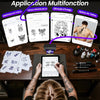 Mini Thermocopieur Tatouage pour Les Bras, Livré Avec 30 Feuilles de Papier Transfert 80x133 mm Idéal pour Les Petits Projets Créatifs, Imprimante Tatouage Bluetooth Compatible iPhone et iPad