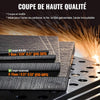 Découpeur Plasma Amélioré 45A, Arc Pilote Non HF, Affichage Numérique LED, IGBT 230V, Coupe en Grille, Max. 15 mm HBC45II