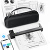 Imprimante Thermique Portable avec Étui, A28U sans Fil sans Encre A4/A5/B5, Impression Claire, Longue Autonomie, Bluetooth iOS Android
