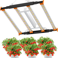 Lampe de Culture LED 320W pour Plantes Intérieur, Spectre Complet Diodes Samsung, Couverture 60x60cm, Dimmable/Enchaînable - Serre Germination Croissance Floraison