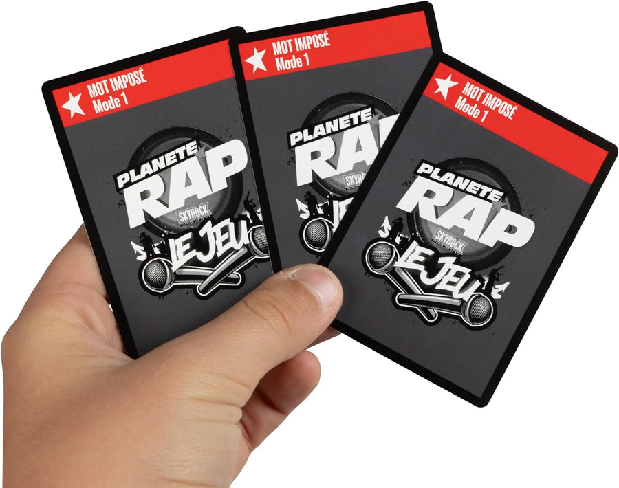 Jeu de Société Planète RAP Jeu sur Le Thème Musique - Jeu d'Improvisation A partir de 16 Ans - 2 à 8 Joueurs