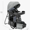 Sac à Dos de Transport pour Enfants - Plateau de Voyage Innovant 3 en 1, Montagne, Indépendant Détachable