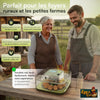 Couveuse œuf automatique PREMIUM pour poussin de poule, caille, oie, canard, volaille, oiseau Incubateur œuf fiable gère seul température, humidité, retournement des œufs, éclosion des poussins