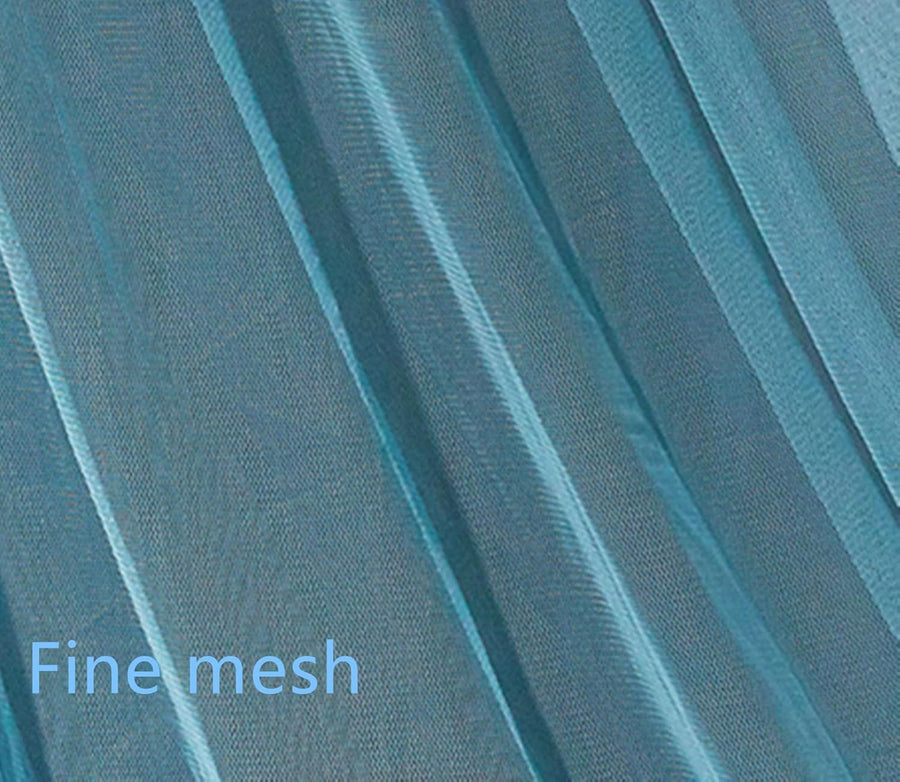 Baldaquin de lit Princesse pour Filles Rideau de baldaquin Double Couche Voile Transparent Dôme Rideau de lit en Dentelle Ronde Moustiquaire deTente pour décoration de Chambre