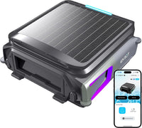 Skimmer WYBOT F1 Piscine Hors Sol Double Énergie (Solaire + Batterie), Nettoie La Surface De L’Eau, Pilotage par App, Fonctionne 24h/24, pour Toutes Piscines – Robot Piscine sans Fil
