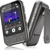 Lecteur MP3 64GB Bluetooth 5.3 avec Clip & Haut-Parleur, Lecteur de Musique Sport avec Écran Tactile et Boutons, Contrôle de Volume Indépendant, Radio FM, Extensible jusqu'à 128GB