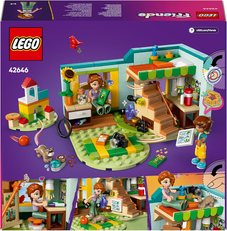 LEGO Friends La Chambre d’Autumn Jeu créatif sur Le thème de la Nature et des Animaux - 2 Mini-poupées et Un Furet 42646