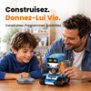 Robot Télécommandé Programmable Cadeau Garçon 8-12 Ans 5 en 1 Jeu de Construction STEM Robotique avec Yeux LED Interactifs, Cadeau d'Anniversaire Éducatif pour Enfants, 773 Pièces