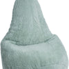Pouf Poire Enfant Lapin – Glitter Vert – A partir de 2 Ans – Parfait pour Une Petite Pause – Design Original et Moderne – Léger – Facile à déplacer – Nettoyable