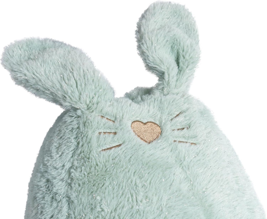Pouf Poire Enfant Lapin – Glitter Vert – A partir de 2 Ans – Parfait pour Une Petite Pause – Design Original et Moderne – Léger – Facile à déplacer – Nettoyable