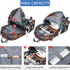 Sac à Dos Portable de Voyage Hommes Sac à Dos pour 14 Pouces Ordinateur Cartable avec Port de Chargement USB