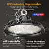 Projecteur LED UFO 150W Garage Atelier 22500LM Éclairage pour Atelier 4000K 120°Éclairage IP65 Lampe Industrielle Dimmable 90W/120W/150W Usines Entrepôts de Construction Garage