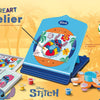 Ravensburger – CreArt Atelier Stitch – Numéro d'art – Loisir créatif – Coffret Peinture par numéros – Dès 7 Ans