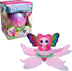 Hatchimals - Bloomables Ma Fleur Magique KittyFly - Chenille Papillon Double Éclosion À Répéter - Peluches Et Animaux Interactifs - 100 Sons & Réactions - Jouet Enfant 5 Ans Et +