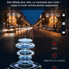REDTIGER F7N 4K+1080P Dashcam Voiture Avant et arrière,Caméra Embarquée avec WiFi et GPS Intégrés pour Voitures,Carte SD 64G,Vision Nocturne,Mode Stationnement 24H