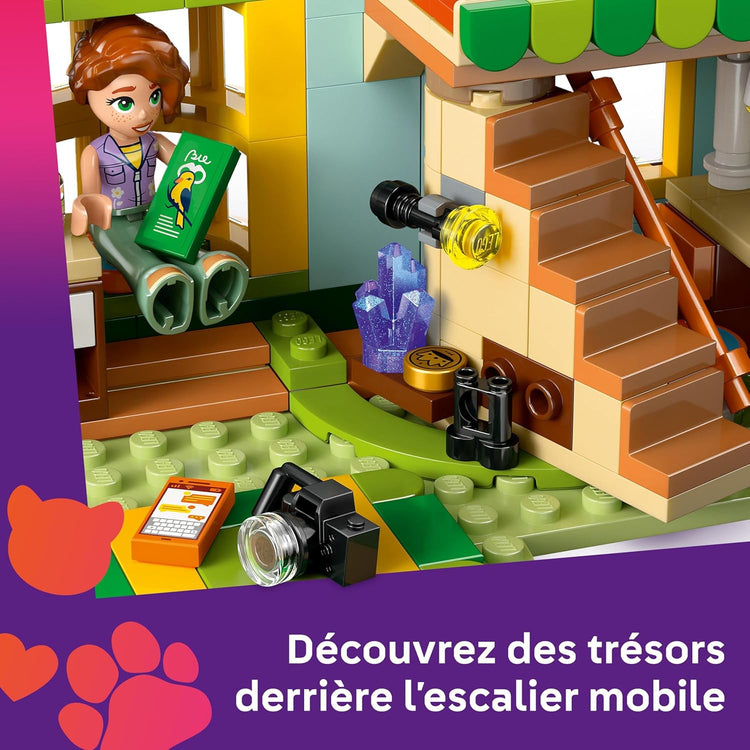 LEGO Friends La Chambre d’Autumn Jeu créatif sur Le thème de la Nature et des Animaux - 2 Mini-poupées et Un Furet 42646