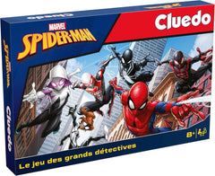 Winning Moves Cluedo Spiderman - Jeu de société - Jeu de Plateau - Jeux Spiderman a partir de 8 Ans - 2 à 6 Joueurs - Version française