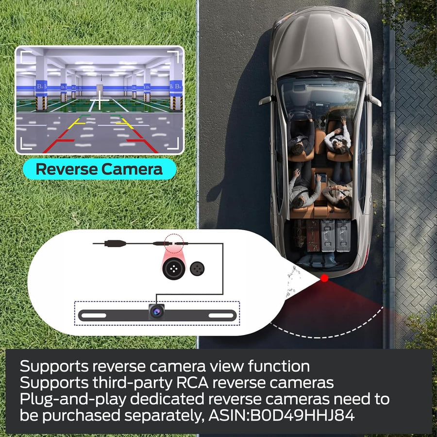 Autoradio Linux pour VW Golf 5 6/Polo,Radio VW avec CarPlay & Android Auto sans Fil Intégrés,Écran 7" pour VW Compatible Commandes au Volant d'origine,AM/FM/RDS,Bluetooth,DSP