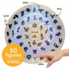 Puzzle en Bois Zodiac Bleu 250 Pièces Taille 33*28cm