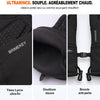 Gants Chauffants Fins Homme Femme Taille L, 2200mAh, LED, Tactile Hiver Gants fins batterie 7,4V, 3 niveaux 40–65°C LED, chauffe 5 doigts + paume + dos, tactile pour ski, vélo, moto, randonnée