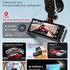 REDTIGER F7N Touch 4K STARVIS 2 Caméra de tableau de bord de voiture avant Caméra embarquée de voiture 5,8 GHz WiFi, écran tactile 3,18", GPS, vision nocturne UHD 2160p, verrouillage d'urgence