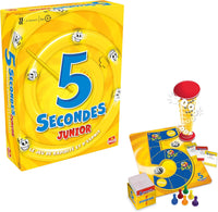 Goliath - 5 Secondes Junior - Jeu de Société Drôle pour Enfants dès 6 Ans – 1 Question, 3 réponses, 5 Secondes – Rires & Rapidité - Apprendre en S’Amusant - 2+ Joueurs - en Français