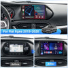 Autoradio 4G+64G pour Fiat Egea 2015 - 2020 Wireless Carplay&Android Auto, 9'' IPS Touch Screen Radio Voiture avec Bluetooth 5.0/GPS/Caméra de recul/FM/WiFi/SWC